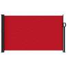 Retractable Side Awning Red 120x600 cm | Hipomarket