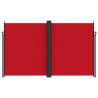 Retractable Side Awning Red 200x600 cm | Hipomarket