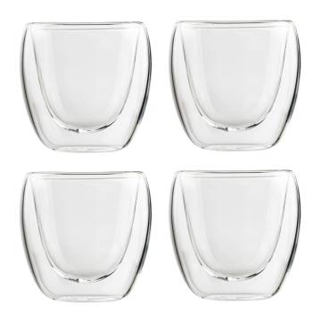 HI Double Walled Espresso Cups - 4 pcs 80 ml | Hipo Market