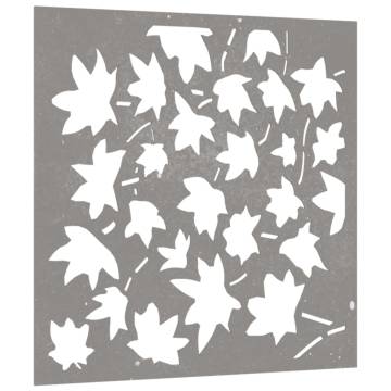 Garden Wall Decoration 55x55 cm - Corten Steel Maple Leaf Art