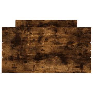 Smoked Oak Bed Frame 75x190 cm - Small Single | HipoMarket UK