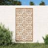 Moorish Design Garden Wall Decoration - Corten Steel 105x55 cm