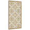 Moorish Design Garden Wall Decoration - Corten Steel 105x55 cm