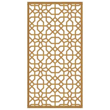 Moorish Design Garden Wall Decoration - Corten Steel 105x55 cm