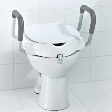 RIDDER Toilet Seat with Safety Grab Rail - 150 kg Capacity