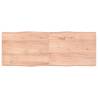 Light Brown Solid Wood Table Top | 160x60 cm - Hipomarket