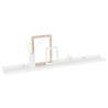 Stylish White Wall Shelves - 4 pcs | 80x9x3 cm | Hipomarket