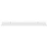 Stylish White Wall Shelves - 4 pcs | 80x9x3 cm | Hipomarket