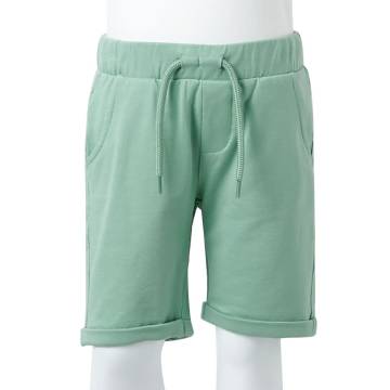 Kids' Light Khaki Shorts with Drawstring | Comfortable Wear