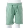 Kids' Light Khaki Shorts with Drawstring | Comfortable Wear