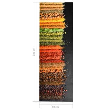 Kitchen Floor Mat Washable Spice 60x180 cm | Hipomarket