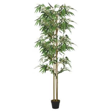 Artificial Bamboo Tree with 988 Leaves - 150 cm Green