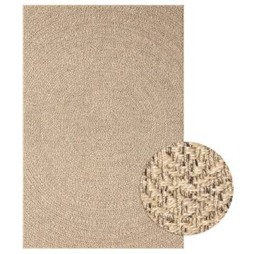 Rug 120x170 cm Jute Look Indoor & Outdoor - Durable & Stylish