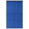 Doormat Washable Blue 90x150 cm Colour blue Size 90 x 150 cm Quantity in Package 1 