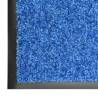 Washable Blue Doormat 90x150 cm - Indoor/Outdoor Use