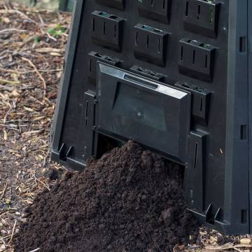 Nature Compost Bin Black 400 L - Efficient & Easy Composting