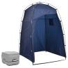 Portable Camping Toilet with Tent 10+10 L Colour blue 