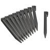 Nature Garden Anchor Pegs 10 pcs Grey Colour grey Size 1.9 x 1.8 x 26.7 cm Quantity in Package 10 