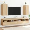 TV Wall Cabinets with LED Lights 2 pcs Sonoma Oak 30.5x35x70 cm Colour sonoma oak Size 30.5 x 35 x 70 cm Quantity in Package 2 