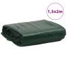 Heavy-Duty Green Tarpaulin 1.5x2m | Water Resistant & Durable