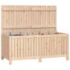 Garden Storage Box 147x68x64 cm - Solid Pine Wood