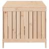 Garden Storage Box 147x68x64 cm - Solid Pine Wood