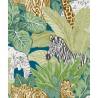 Noordwand Jungle Animals Wallpaper - Good Vibes Green & Black