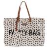 CHILDHOME Family Bag Canvas Leopard | Stylish & Spacious