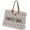 CHILDHOME Family Bag Canvas Leopard | Stylish & Spacious