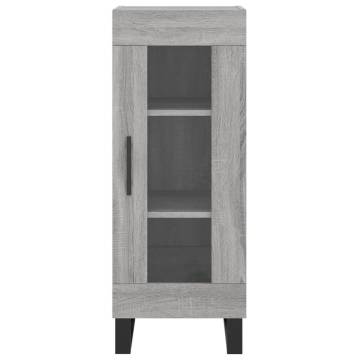 Highboard Grey Sonoma - Stylish Storage Solution | HipoMarket