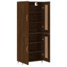 Elegant Highboard in Brown Oak | Stylish Storage Solution