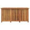 Garden Storage Box - Solid Acacia Wood 150x80x75 cm