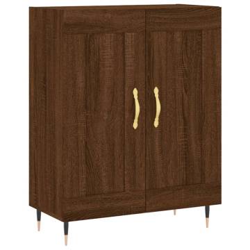 Elegant Highboard in Brown Oak | Stylish Storage Solution