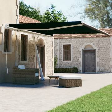 Freestanding Manual Retractable Awning 450x300 cm - Anthracite