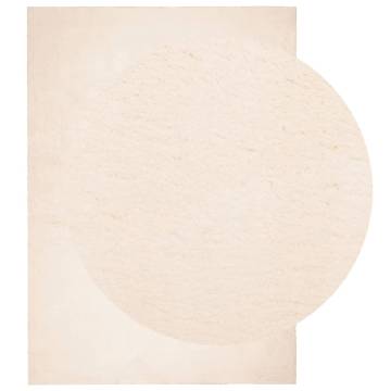 HUARTE Beige Rug 160x230 cm | Soft, Washable & Non-Slip