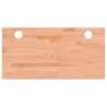 Solid Wood Beech Desk Top 100x50x4 cm - Hipomarket