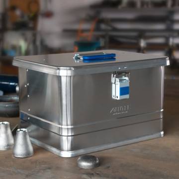 ALUTEC Aluminium Storage Box COMFORT - 48L Heavy Duty