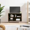 TV Cabinet Smoked Oak 69.5x30x50 cm Engineered Wood Colour smoked oak Quantity in Package 1 