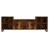 TV Cabinet Smoked Oak 160x35x55 cm | Stylish Storage Solution