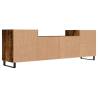 TV Cabinet Smoked Oak 160x35x55 cm | Stylish Storage Solution