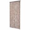 Fly Curtain Beige & Light Brown 100x230 cm - Insect Protection