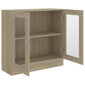 Vitrine Cabinet Sonoma Oak - Stylish & Durable Storage Solution