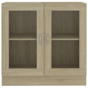 Vitrine Cabinet Sonoma Oak - Stylish & Durable Storage Solution