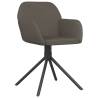 Swivel Dining Chairs - Dark Grey Velvet (Set of 2) | HipoMarket