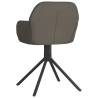 Swivel Dining Chairs - Dark Grey Velvet (Set of 2) | HipoMarket