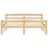 Solid Pinewood Bed Frame 140x200 cm - Stylish & Durable