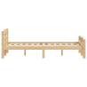 Solid Pinewood Bed Frame 140x200 cm - Stylish & Durable