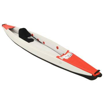 Inflatable Kayak Red 375x72x31 cm - Durable & Easy to Store