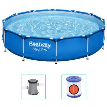 Bestway Steel Pro Frame Pool 366x76 cm - Fun for Family & Friends