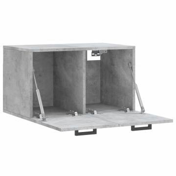 Wall Cabinet Concrete Grey - Stylish Storage Solution